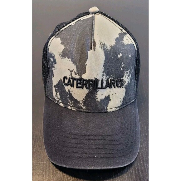 CAT Other - Caterpillar CAT Equipment Trucker Mesh Hat Cap Black Snapback